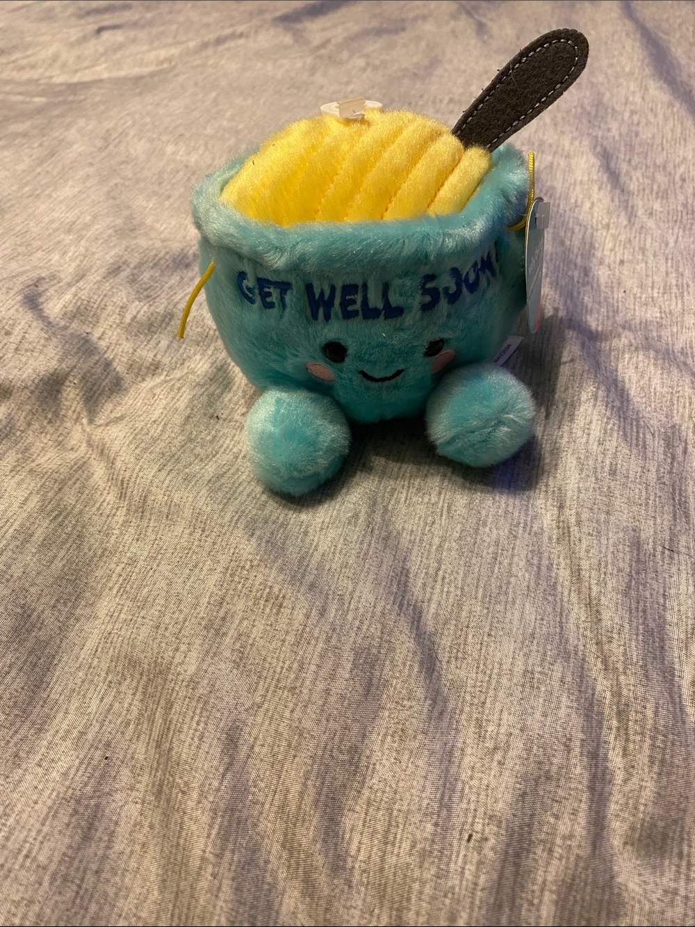 Palm Pals Welly Chicken Soup Plush “Get Well Soon” Plush NWT